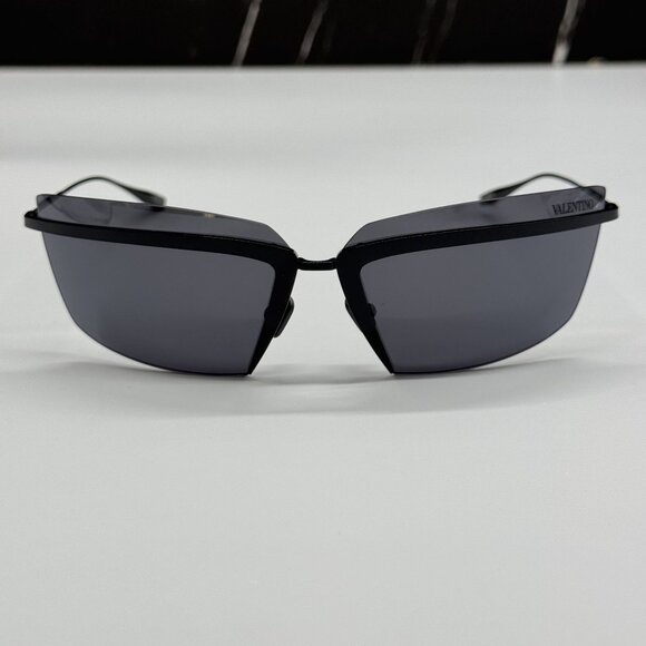 NEW VALENTINO SUNGLASSES WOMEN BLACK EYEWEAR VALENTINO V-LURE VLS-130A main image 11